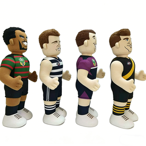 Customized AFL Geelong <b>Cats</b> Richmond Tigers footy player soft <b>plush</b> doll, Four full-body footy player <b>plush</b> dolls - Product Image 2