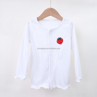 Veste en coton pour bébé fille Yiying, imprimé personnalisé, hauts pour enfants, manches longues, tissu confortable, manteau pour tout-petits