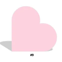 Support de toile de fond en métal en forme de cœur 3D, cadre d'arche double couche en forme de cœur pour demande en mariage, anniversaire, fête, décoration d'événements