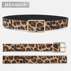 Cinturón de piel de imitación para mujer con estampado de leopardo personalizado - Product Image 4