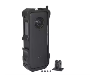 Cage de protection antichute en aluminium pour Insta360 ONE X2, avec support d'extension griffe porte-accessoire, boîtier de caméra antichoc et coque de protection - Product Image 5