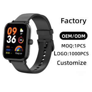 Reloj Inteligente para <span class=keywords><strong>Hombre</strong></span> de Negocios, Llamadas BT, Pantalla Cuadrada Moderna, Logotipo Personalizado de Fábrica, Marca Privada, MOQ de 50 Piezas, Entrega en 7 Días - Product Image 1