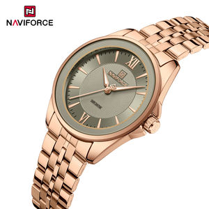 <span class=keywords><strong>Montre</strong></span> de luxe pour femme Naviforce 5067 de marque OEM, acier inoxydable, mode simple, montres-bracelets pour femme, étanche, <span class=keywords><strong>montre</strong></span> à quartz pour femme - Product Image 2