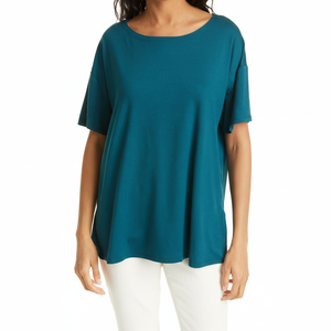 Ropa profesional Top camiseta ligera Lisa Unisex logotipo personalizado cuello redondo Camiseta en blanco para mujer personalizado al por mayor de alta calidad - Product Image 1