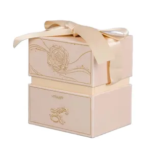 Yüksek kaliteli özel Logo hediye ambalaj kutusu baskılı katlanır kağıt ambalaj kutusu küçük kapaklı