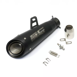 Proyecto de escape <span class=keywords><strong>Hayabusa</strong></span> motocicleta Slip on 51mm 60mm silenciador tubo de cola compatible con <span class=keywords><strong>Kawasaki</strong></span> Ninja 400 Z400 Gsxr 600 S1000 - Product Image 3