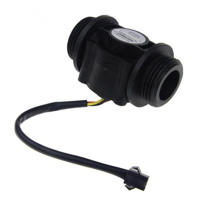 1INCH  Water Flow Hall Effect Sensor Switch Flowmeter 1-60L/min