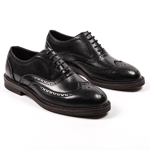 Chaussures Oxford Brogue Élégantes de Haute Qualité pour Hommes – Confortables, en Cuir de Vachette Véritable, Faites à la Main, à Lacets, Durables - Product Image 5