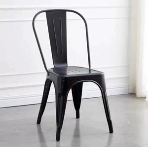 Gran oferta de muebles de comedor, silla de comedor de Metal Industrial de estilo Vintage desgastado/silla de restaurante de café de Metal Tolixs - Product Image 1