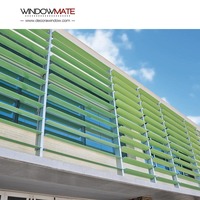 Ventilation Louvre Toit Automatique Extérieur En Aluminium Soleil Persiennes Panneau
