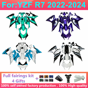 NOUVEAU Kit de carénage complet ABS pour moto compatible Yamaha <span class=keywords><strong>YZF</strong></span> R7 YFZ-R7 2022 2023 2024 2025 22 23 24 25 Kits de carénages de carrosserie Zxmt - Product Image 2