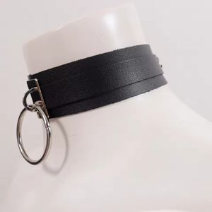 Collar de Cuero PU Zesi, Bonito y Sexy, con Forma Circular, para Mujer, a la Moda para Uso Diario, Modelo LN 005 SM - Product Image 5