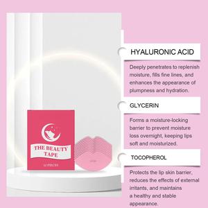 Mascarilla Labial Nocturna 10 Piezas, Marca Privada OEM, Hidratante, Colágeno, Kit para Suavizar y Dar Volumen - Product Image 6