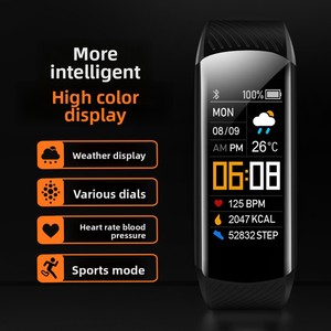 Reloj Inteligente Deportivo con Pantalla TFT, Resistente al Agua, Correa de Silicona, Monitor de Ritmo Cardíaco y Presión Arterial, <span class=keywords><strong>Precio</strong></span> Bajo - Product Image 3