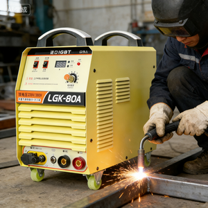 Équipement de soudage MIG robuste LGK-80A, onduleur industriel, sortie 65A, certifié ISO9001 pour les aciéries et la fabrication métallique - Product Image 1
