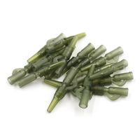 Accessoires de pêche à la carpe Selco Clip de plomb de sécurité 35mm avec émerillon pour plates-formes de cheveux queue matériel d'extrémité en plastique
