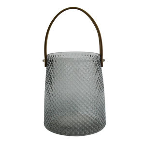 Prezzo di fabbrica nuovo stile urto superficie di vetro vaso <span class=keywords><strong>e</strong></span> vaso di candela set da tavola per la decorazione - Product Image 5