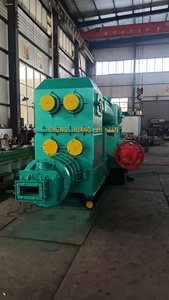 Máquina de fabricación de ladrillos de arcilla roja Máquina de ladrillos de tierra de cemento de arena de barro completamente automática JKB50/50 que hace ladrillos entrelazados - Product Image 5