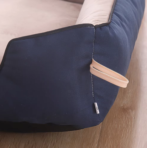 Оптовая продажа, недорогая новинка, нескользящая Нижняя кровать для кошек, мебель, ортопедическая кровать для собак, моющаяся роскошная кровать - Product Image 4