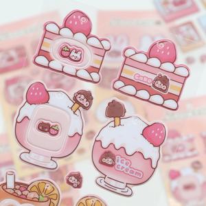 Autocollants personnalisés en PVC imperméable de forme personnalisée, durables, avec impression UV pour étiquettes publicitaires - Product Image 1