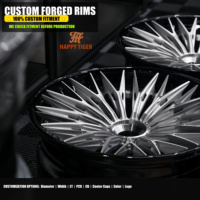 Jantes concaves personnalisées de 18 à 24 pouces, 5x112 5x120, 10 branches, 2 pièces, roues forgées pour Dodge Circuit Viper Hellcat Charger SRT Challenger