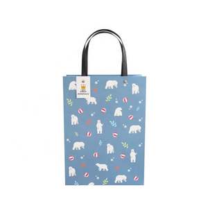 Sac en papier avec poignée, personnalisé, en kraft recyclé, de luxe, de marque, pour chaussures, vêtements, cadeaux, shopping, durable, pour emporter des aliments - Product Image 1