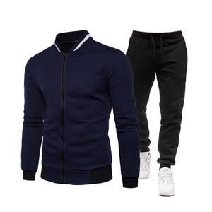 Nuevo Conjunto de Suéter de Primavera y Otoño para <span class=keywords><strong>Hombre</strong></span>, Pantalones Deportivos de Tres Rayas para Adolescentes, Conjunto Deportivo de Dos Piezas para <span class=keywords><strong>Hombre</strong></span> - Product Image 4