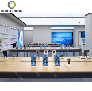 Mostrador de Exhibición Moderno para Tienda de Teléfonos Móviles, Diseño Interior de Tienda de Computadoras, Pantalla Digital Multifuncional - Product Image 4