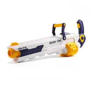 Hot Selling Zomer Hoogspanningscapaciteit Automatische Krachtige Oplaadbare Elektrische Gatling Waterpistool Speelgoed Voor Volwassenen En Kinderen