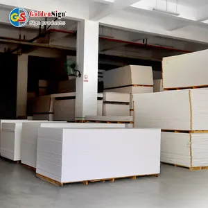 3mm 6mm White PVC Foam Board With Advertisement Sign Material