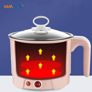 SUNTON - Sartenes eléctricas mini portátiles antiadherentes multiusos personalizables y populares, mini olla eléctrica para el hogar - Product Image 4