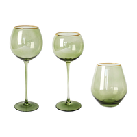 Coupe à vin en verre cristal rose vintage fait main, couleur personnalisée, pour mariage et fête, avec coffret cadeau écologique – Vente en gros