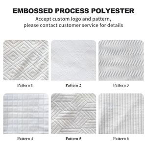 Serviettes Ihram Hajj Umrah en microfibre de coton de haute qualité, tissées, 1200g, écologiques, antimicrobiennes, vente en gros - Product Image 4