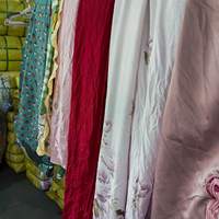 Lot de draps de lit de qualité A BS01, balles de vêtements d'occasion, draps et couettes en coton mélangé, tailles King et Queen, draps de lit d'occasion