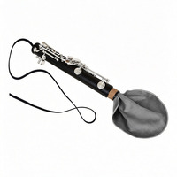High End Soft Brass Instrument Cleaning Cloth Multi Purpose Wipe for Outer Paint Inner Hole and Curved Pipe Maintenance