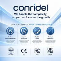 Balance connectée 4 électrodes avec écran LED intégré, capacité 180 kg, pour suivi de la composition corporelle à domicile, certifiée CE/FCC/UKCA