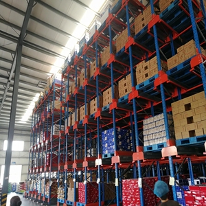 <span class=keywords><strong>FIFO</strong></span> Tự Động Kho Kệ Hệ Thống Pallet Lưu Trữ Kệ Xếp Chồng Kệ Kệ Đài Phát Thanh Đưa Đón Kệ Cho Kho Lạnh Phòng - Product Image 1