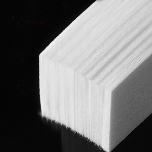 Tampons dissolvants pour vernis à ongles jetables 6x4cm Blancs 400 pièces Pour usage général - Product Image 2