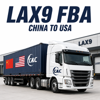 Agent d'expédition DDP par mer et camion de la Chine vers les États-Unis pour l'expédition Amazon FBA LAX9
