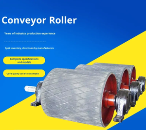 ड्राइव रोलर कन्वेयर बेल्ट सक्रिय रबर-लेपित रोलर कन्वेयर सामान रोलर कन्वेयर बेल्ट विक्षेपण इलेक्ट्रिक रोलर - Product Image 6