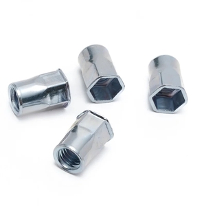 Nhỏ chìm đầu Nut Bolt lục giác mù đinh tán hạt với đầu phẳng bằng thép không gỉ nội bộ nửa lục giác đinh tán NUT - Product Image 2