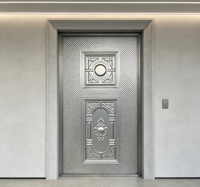 Panneau de porte texturé et gaufré, fourniture directe d'usine, vente en gros pour projets, plaque de porte décorative