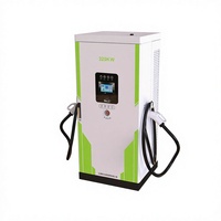 Nouveau chargeur rapide DC pour véhicules électriques Ganzhong GZ-DC-160L-2 7kW-240kW, interface combinée, entrée 380V, certifié OCPP1.6 CE TUV, station solaire domestique