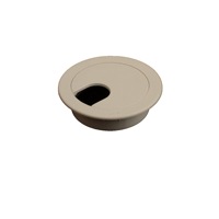 Cache-câbles en plastique de 35 mm pour bureau d'ordinateur avec boîte de gestion des câbles, pour trous de câblage de meubles et armoires, Chine