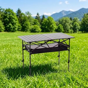 Mesa Plegable Ligera de Acero al Carbono OEM ODM para Camping, Muebles de Exterior, Envío Rápido RTS, Portátil y Fácil de Montar - Product Image 2