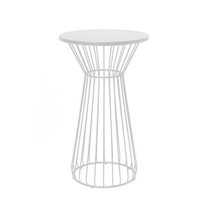 Mesas Altas de Barra Redondas de Metal con Alambre, Personalizadas OEM para Muebles - Product Image 4