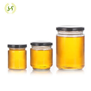 Pot <span class=keywords><strong>en</strong></span> verre rond traditionnel de 11 onces 330ml avec couvercles <span class=keywords><strong>en</strong></span> métal 58-400 pour la confiture de <span class=keywords><strong>gelée</strong></span> de salade de salsa miel royal - Product Image 2