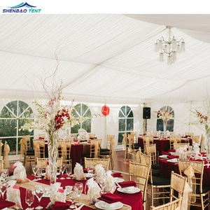 Tente de luxe 6x12, en aluminium, <span class=keywords><strong>chapiteau</strong></span> pour extérieur, événements 150 et 300 personnes, offre spéciale - Product Image 4