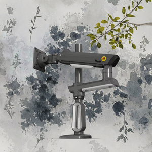 <span class=keywords><strong>Support</strong></span> de moniteur de jeu NB avec bras robotique et ressort à gaz en aluminium, compatible <span class=keywords><strong>écran</strong></span>s 27-50 pouces, inclinaison à 90°, capacité de charge 18 kg - Product Image 3