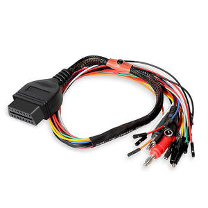 Câble de diagnostic <span class=keywords><strong>OBD2</strong></span> 16 broches ECU Bench <span class=keywords><strong>Pinout</strong></span> MPPS V21 Breakout Tricore avec interrupteur 12V pour outil de diagnostic automobile - Product Image 1